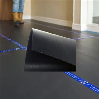 Tấm corflute để bảo vệ sàn